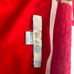 Boden Red Wool dress